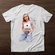 Hot Trend Sabrina Carpenter Signature Size S-3XL Shirt Gift For Fan Style 00242