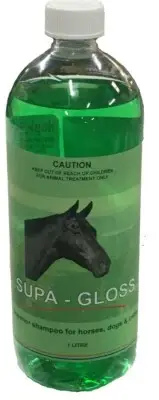 Supa-Gloss Shampoo Horse Cattle Dogs 1 Litre