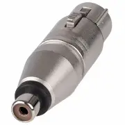 Neutrik - NA2FPMF - 3-Pole XLR Female to RCA Female Adapter
