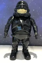 Sofubi Ron English *SIGNED* Police Grin (Darth Black) Storm Trooper /333