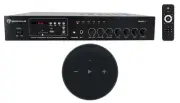 Rockville RCS80-1 60w 70v Commercial Amplifier+Smart Wifi Streaming Receiver