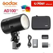 Godox AD100Pro 2.4G TTL HSS Pocket Flash Strobe with Battery for Studio Outdoor