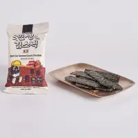 在飛比找momo購物網優惠-【K WOOKS】韓國海苔夾心餅乾綜合口味18gx3包(巧克