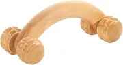 Wooden Body Massager Roller Tool for Muscle Relief Back and Circulation Handheld Manual Massage Ball for Home Use Gentle Design for Relaxation