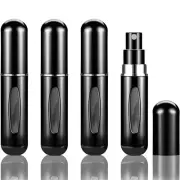 4Pcs Refillable Perfume Atomizer Bottles，Portable Mini Separate Perfume Bottle