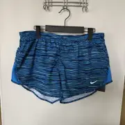 Nike Women’s Large Blue Athletic Work Out Running Short NWT - New with Tags