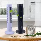 USB Vertical Mini Bladeless Tower Fan 2-Speed Desktop Cooler Air Conditioner