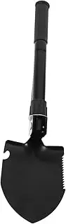 Kisangel Portable Folding Car Shovel Plant Hoe Mini Spade Off- Trowel Emergency Digging Tool
