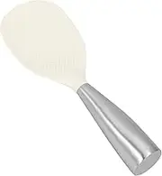 LOPUNER Nonstick Rice Spoon with Handle Upright Design for Smooth Scooping for Home Restaurant Use Dishwasher Safe Kitchen Utensil