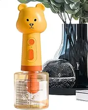 Dog Foaming Shampoo Dispenser - Dog Shampoo Frother, Electric Dispenser | Shower Soap Sprayer, Bear Dinosaur Foamer Rechargeable Cleaning Tools, Pet Supplies, & Cat Bathing Supplies