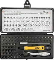 Wiha 75965 65 Piece System 4 ESD Safe Master Technician Ratchet and MicroBits Se