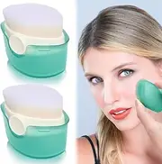 YuCool Sunscreen Applicator, 2 Pack Brush for Flawless, Streak-Free Application - Travel Friendly for Suncream and Lotions
