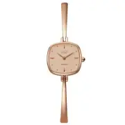 Adi Women's Rose Gold Square Bangle Watch, 22mm Sapphire Crystal Water-resistant
