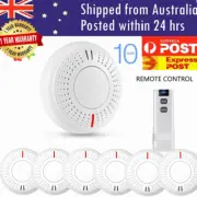 1-30X Smoke Alarm Detector wireless Interlinked PHOTOELECTRIC Qld AS3786 10 year