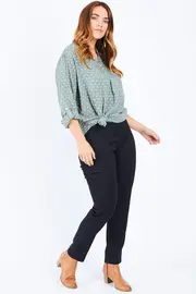The Slim Leg Pull On Jean--BIRDK-955