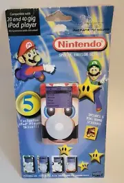 RARE Collectible - Sealed Officially Licensed 2005 Super Mario Apple iPod Skins