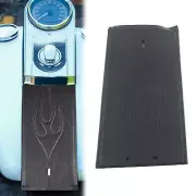 Black Gas Fuel Tank Panel Bib For Harley Fat Boy EFI FLSTFI FLSTF Flame Pattern