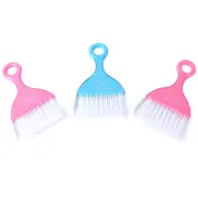 3 Pcs Mini Broom Laptop Desktop Whisk Brooms Miniature and Dustpan