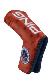 Ping HC-N2301 Mr. Ping Aloha Blade Putter Head Cover Red New from Japan