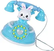 Gatuida Play Telephone Plastic Fake Phone for Interactive Learning Plaything Enhances Color and Recognition for Parent Interaction