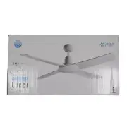Lucci Air Nautilus IP55 rated 52 Inch White Ceiling Fan