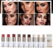 Highlight contouring stick, facial shadow makeup, multi-purpose shadow stick ^ξ