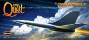 MOE-946 Jonny Quest: Dragonfly Supersonic Suborbital Aircraft (12" L)