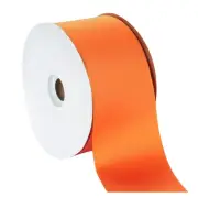 Offray 3" Grosgrain Ribbon, Torrid Orange, 50 Yards