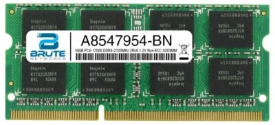 A8547954 - Dell Compatible 16GB PC4-17000 DDR4-2133MHz 2Rx8 1.2V Non-ECC SODIMM