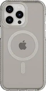 [tech21] Evo Crystal for iPhone 15 Pro Max - Compatible with MagSafe - Impact Protection Case - Natural Titanium