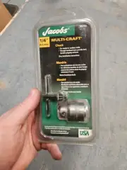 NEW Jacobs Multi-Craft 1/4-Inch Chuck - #30243