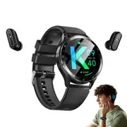 2 In 1 Bluetooth Earphones And Smart Watch Smart Watch With Earbuds For Android IOS