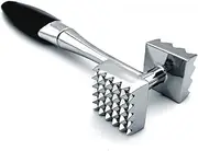 Meat Tenderizer, Dual-Sided Nails Meat Mallet, Meat Hammer Used for Steak, Chicken, Fish，Meat Pounder With Rubber Comfort Grip Handle, 8.8 inches Meat Tenderizer Tool