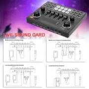 External Mobile Computer Live Creative Sound Card Set DSP Chip Bluetooth English