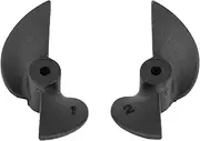 Rc Boat Propellers, 2 Blades Cw CCW Plastic Rc Boat Propellers Set, 1pair Remote Control Ship Parts, Propellers is Suitable for 2mm Shaft