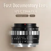 TTArtisan 23mm F1.4 APS-C Lens for Sony Nikon Fujifilm Canon M4/3 L-mount Camera