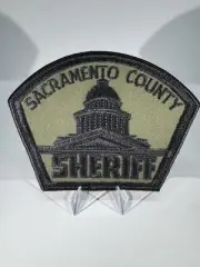 CA California Sacramento Sheriff SWAT shoulder patch