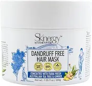 Cosmetofood Skinergy Dandruff Free Hair Treatment Mask Concocted with Tea-Tree and Ginger with Antibacterial and Antifungal Properties for Dry, Flaky and Itchy Scalp