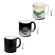 Motocross Supercross Coffee Mug Color Changing Heat Morph Black