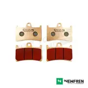 Newfren Front Road/Track Sintered Brake Pad Set Yamaha MT-07 700 (MTN 690) 2021