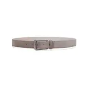 [Brunello Cucinelli] Brunello Cucinelli Leather Belt XS GREY