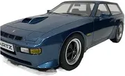 Scale Finished Model Car 1:18 for Porsche 924 Scale Static Car Model Die-cast Alloy Miniature Car Model Collection Ornaments Gift Miniature Replica Car