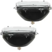 Pair Of Headlights Fits Ford E-350 Econoline Cutaway 1979-05 FO2501126 FO2500126