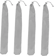 Generic 2 Pairs Car Wiper Cover Wiper Blade Rain Sleeve Wiper Blade Cover Protector Car Wiper Blade Rain Covers Protection Cover for Wiper Blade Wiper Blade Covers Oxen Cloth Light