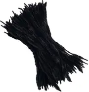 Pack of 100 Pipe Cleaners Fuzzy Bumpy Chenille Stems for Creative Handmade DIY A