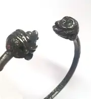 Chimps Head Silver Bracelet