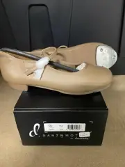 Danshuz Tap shoes Tan #752 - Multiple sizes