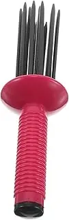 OHPHCALL Curly Hair Styling Brush Round Roller Comb Volumizing Hair Brush Slip-free Styling Tool