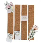 Otto Adhesive Cork Sheets 30 x 5cm 4 Pack