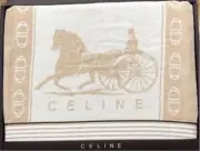 Celine Towelette Blanket Towel Carriage Pattern